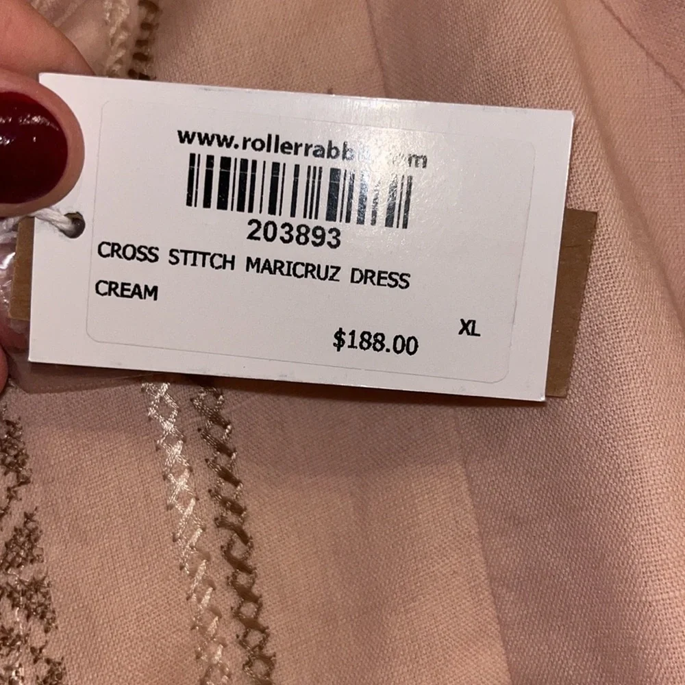 Roller Rabbit Cross Stitch Maricruz Dress - Picture 4 of 6